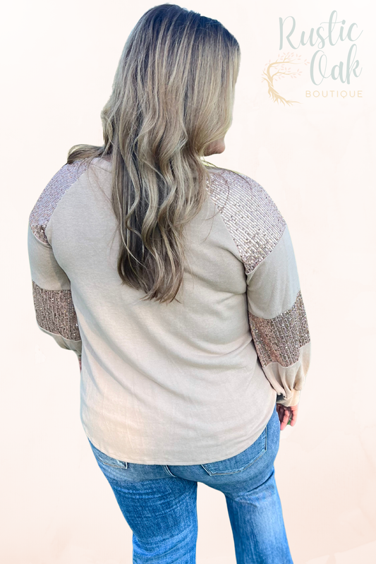 Plus Holiday Glimmer Sweater