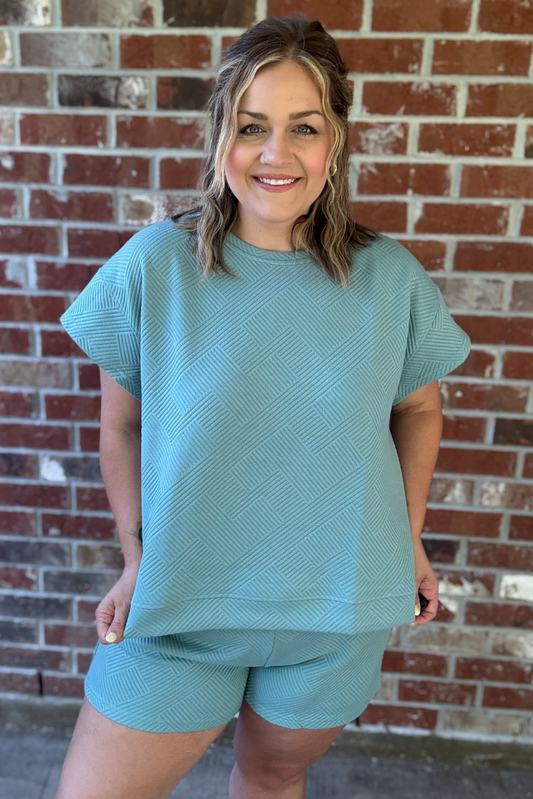 Short Sleeve Terry Top