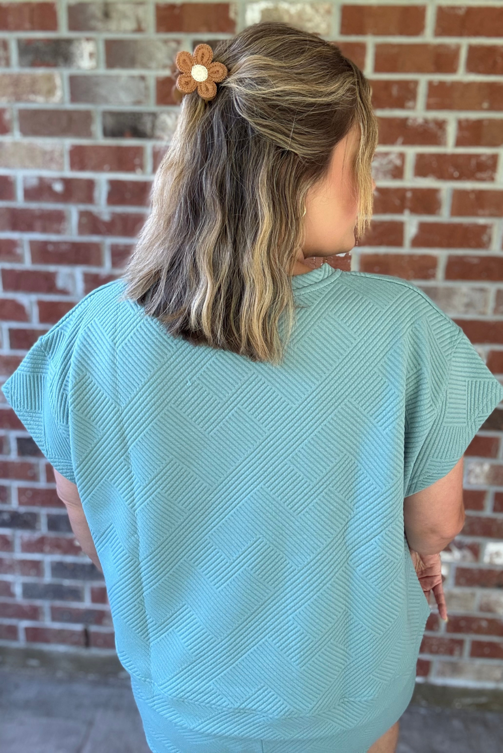 Short Sleeve Terry Top