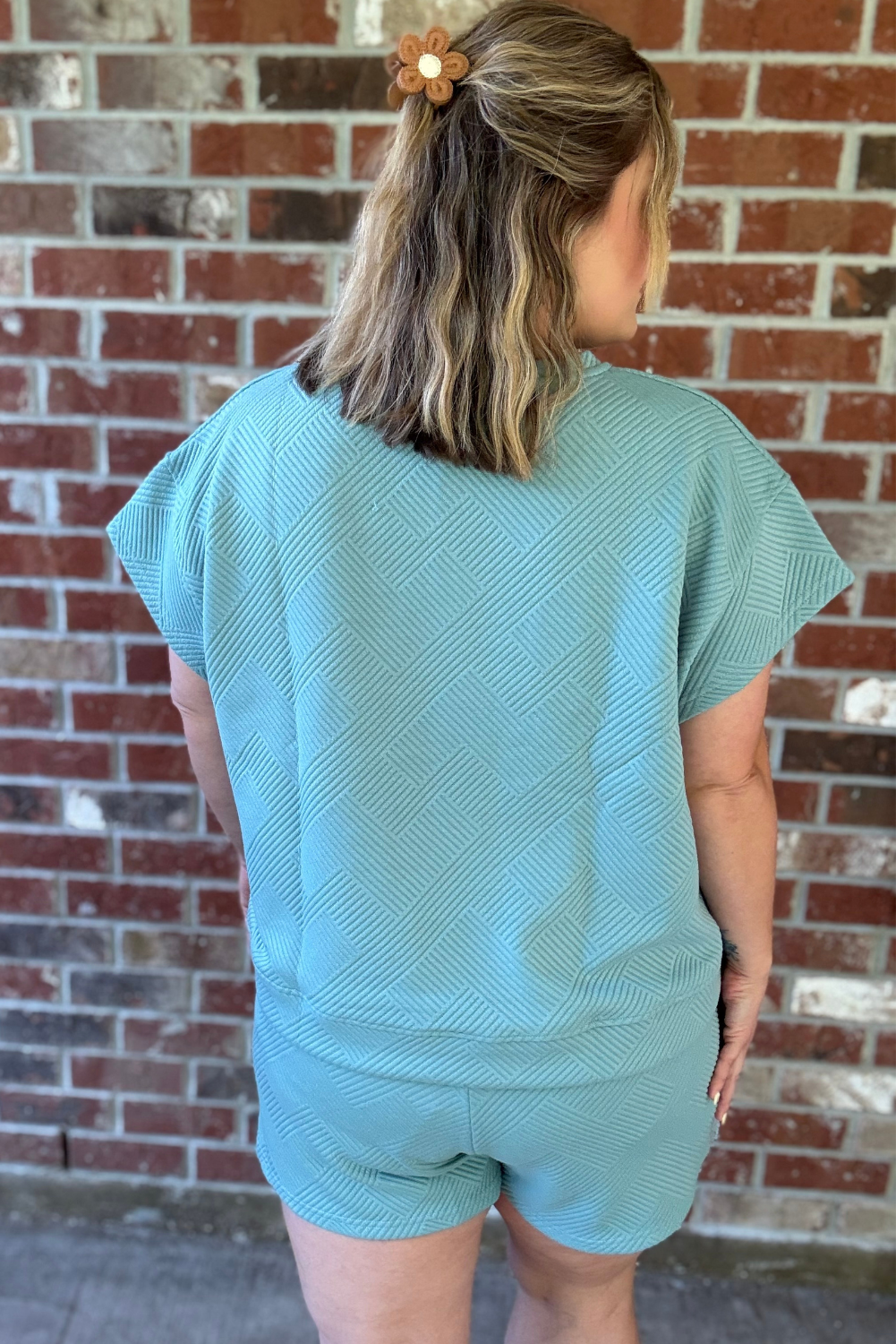 Short Sleeve Terry Top