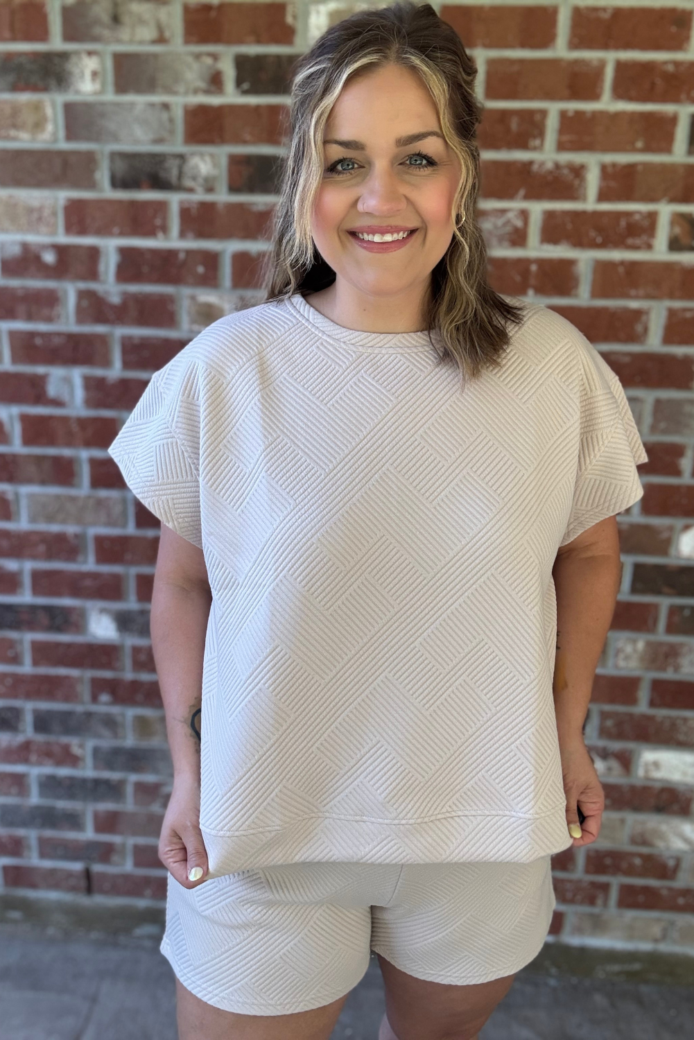 Short Sleeve Terry Top