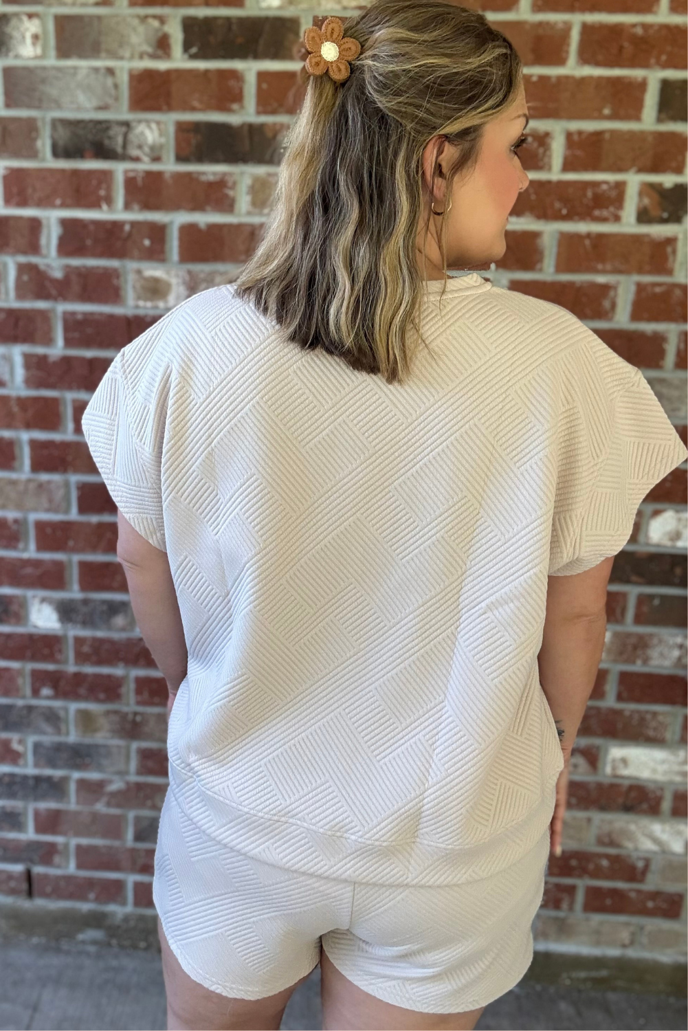 Short Sleeve Terry Top