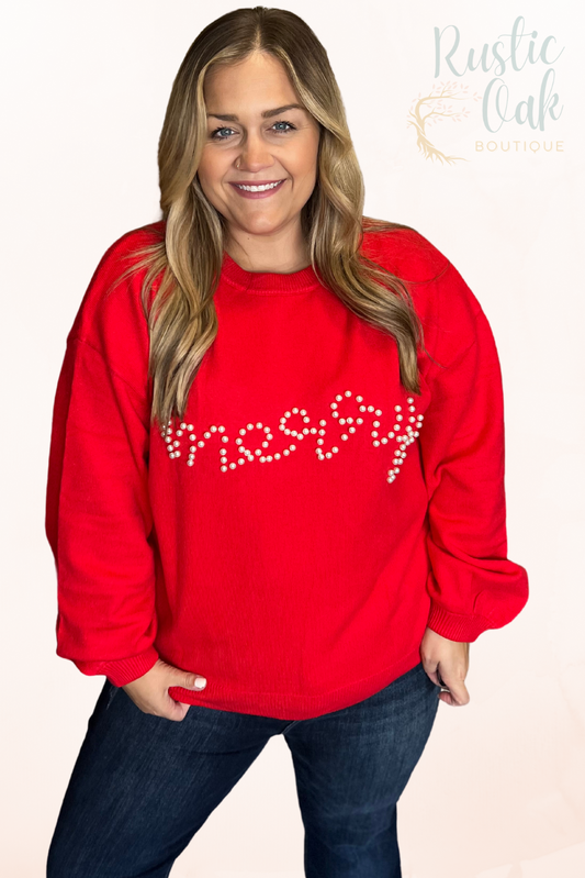 Merry Pearl Christmas Sweater