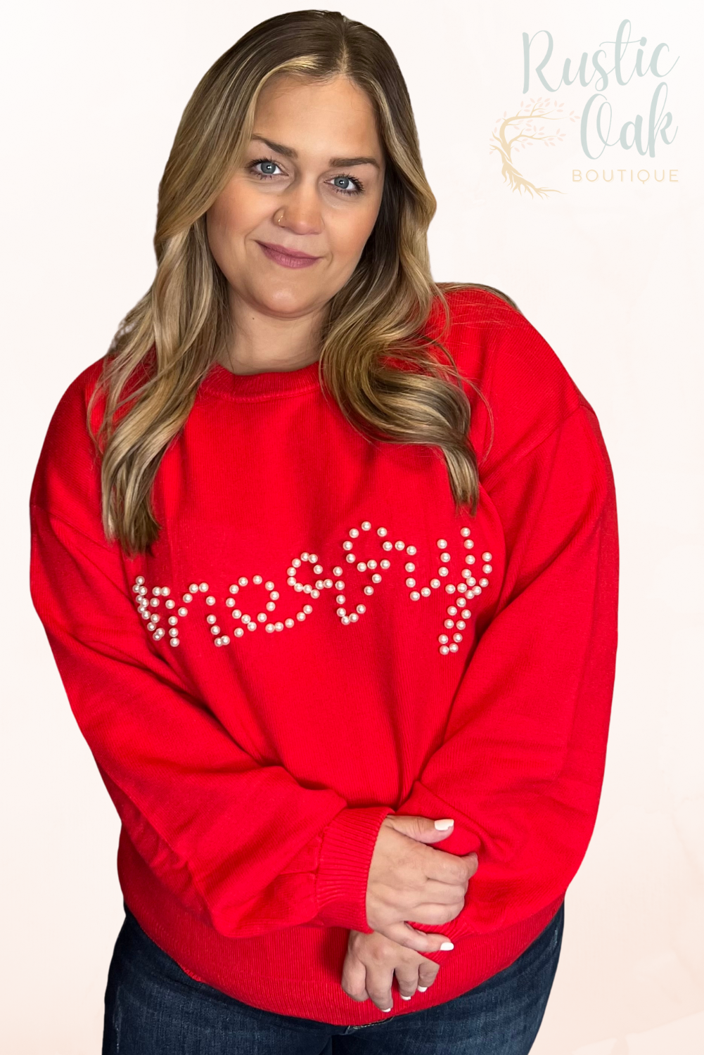 Merry Pearl Christmas Sweater
