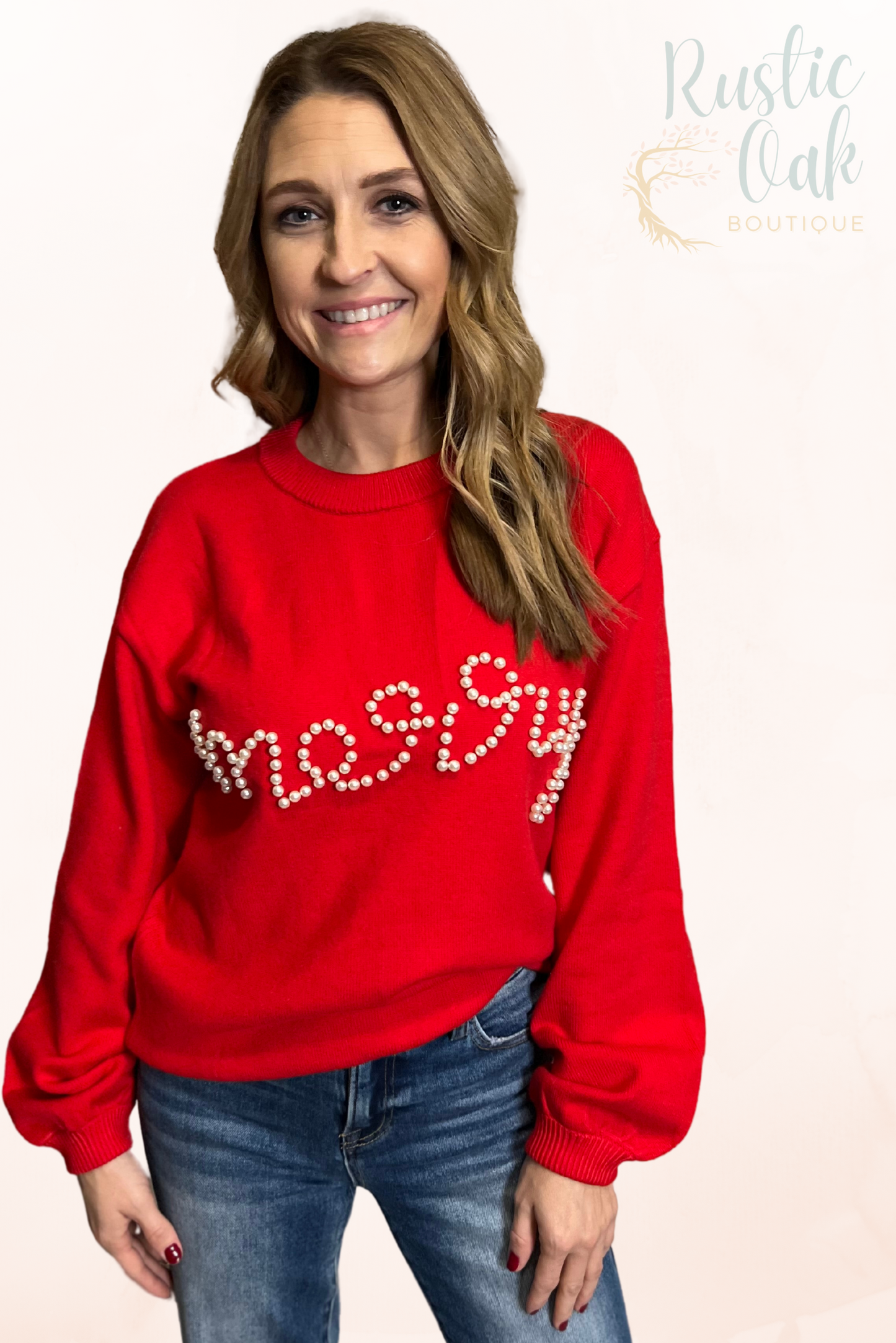 Merry Pearl Christmas Sweater
