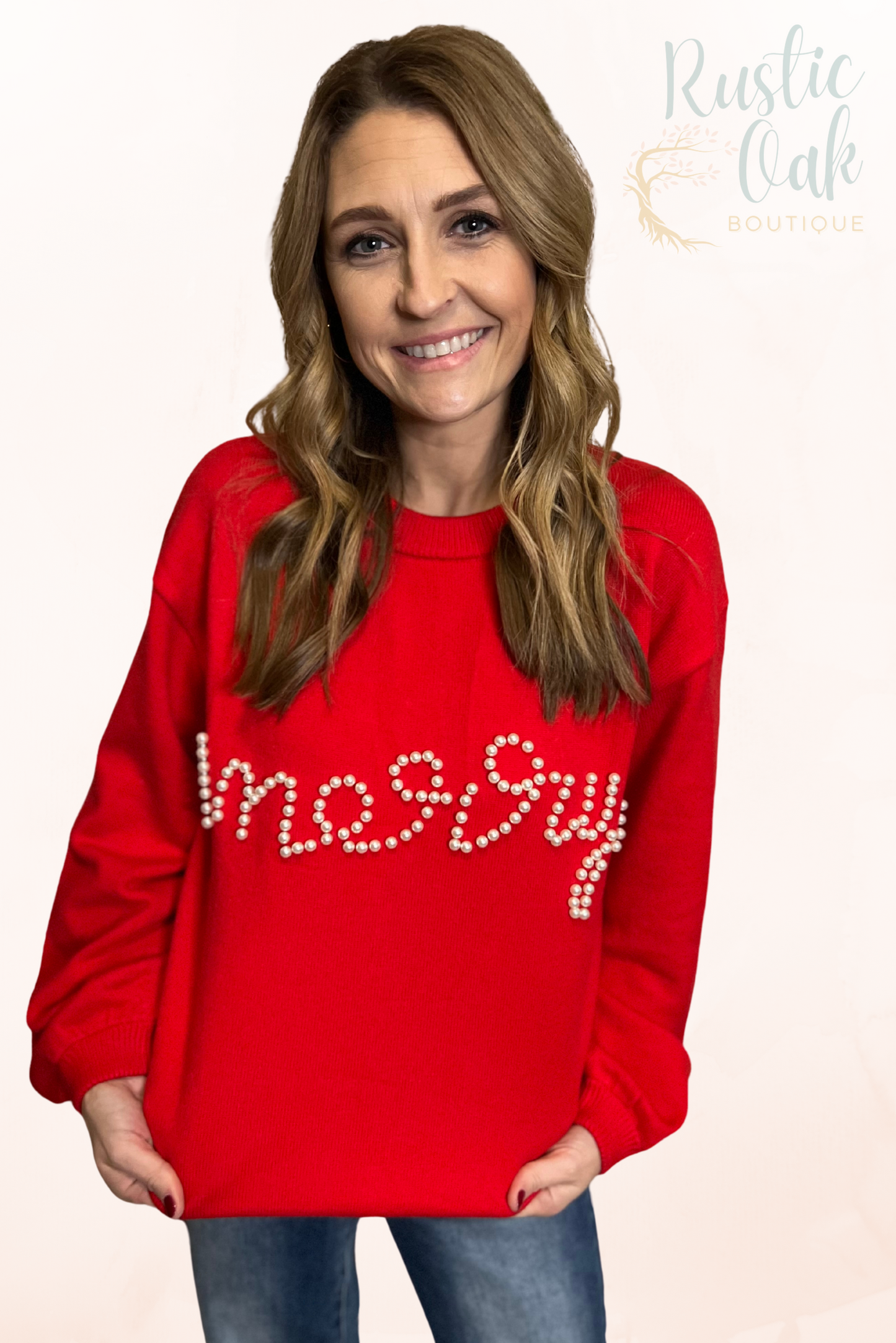 Merry Pearl Christmas Sweater