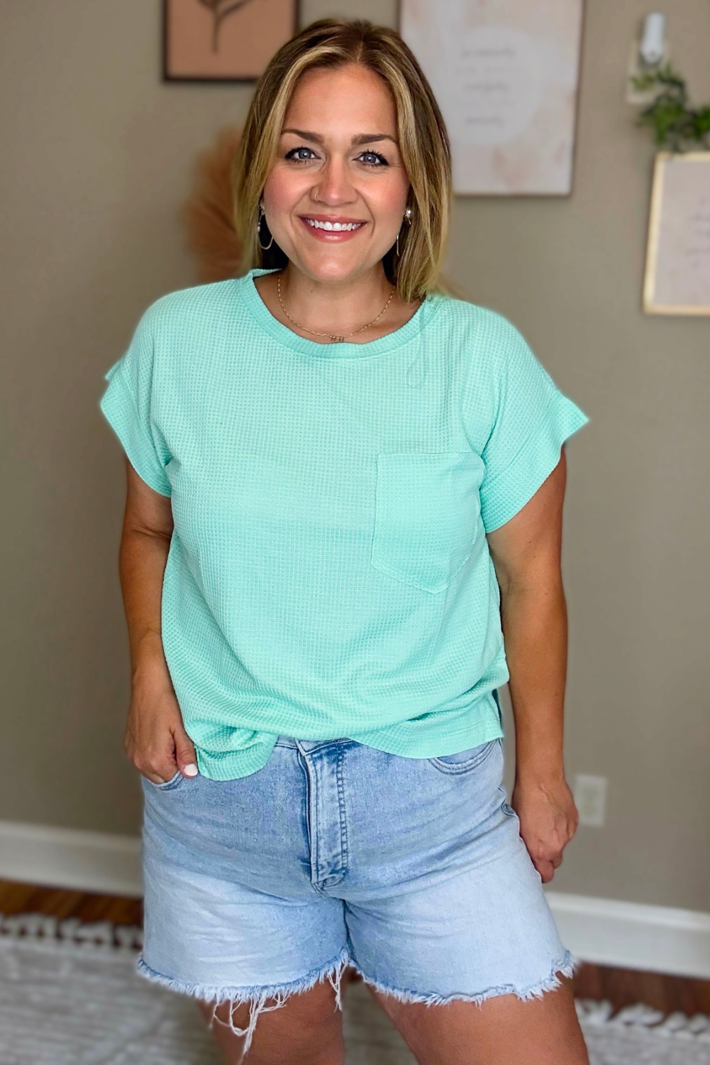 Mellow Mint Pocket Tee