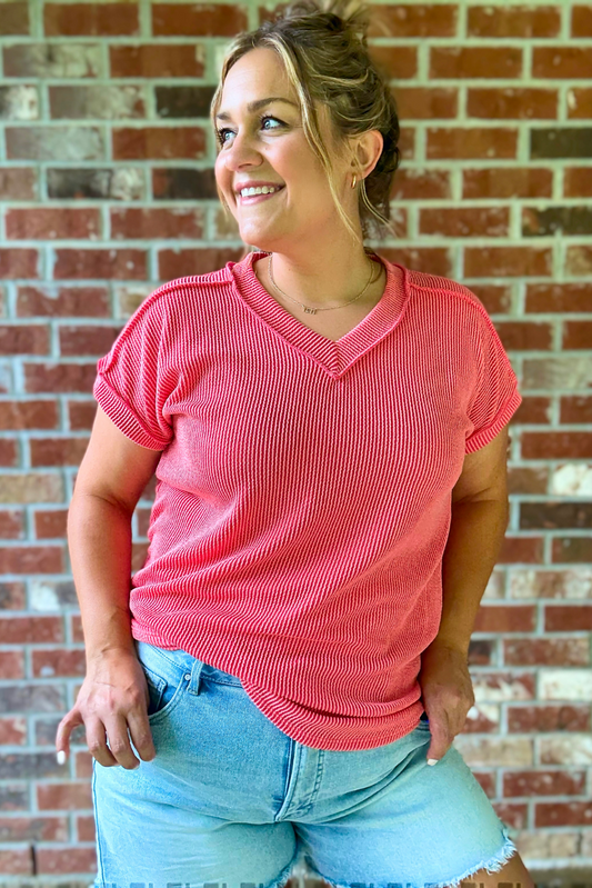 Summer Ribbed Tops