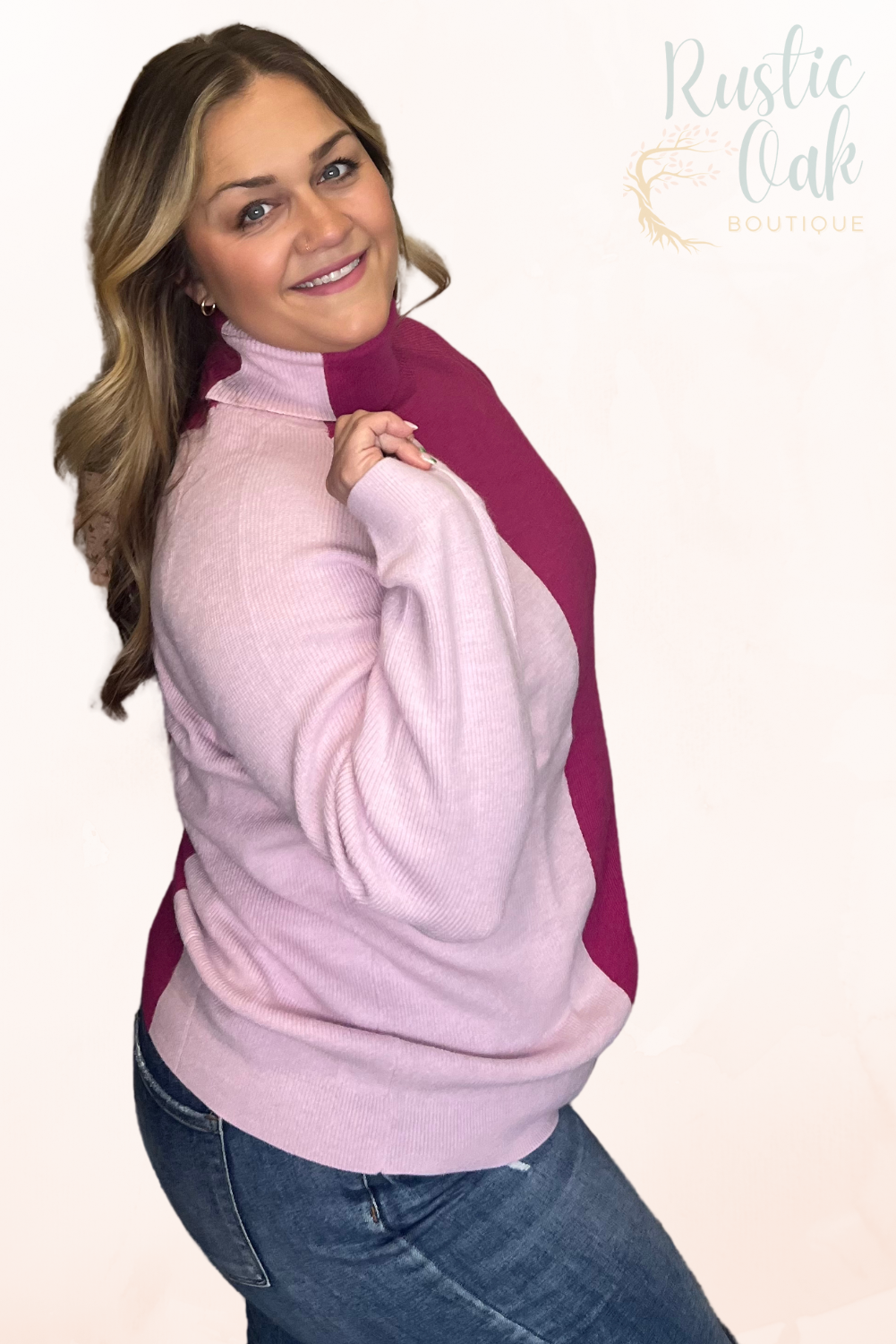 Charming Cowl Neck Sweater