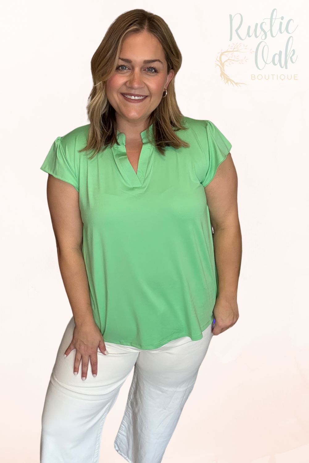 Nicole V-Neck Top