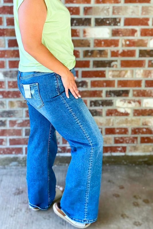 Classic High-Rise Straight Jeans