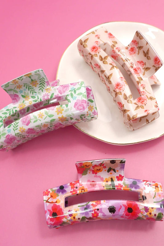 Cottage Bloom Hair Clip