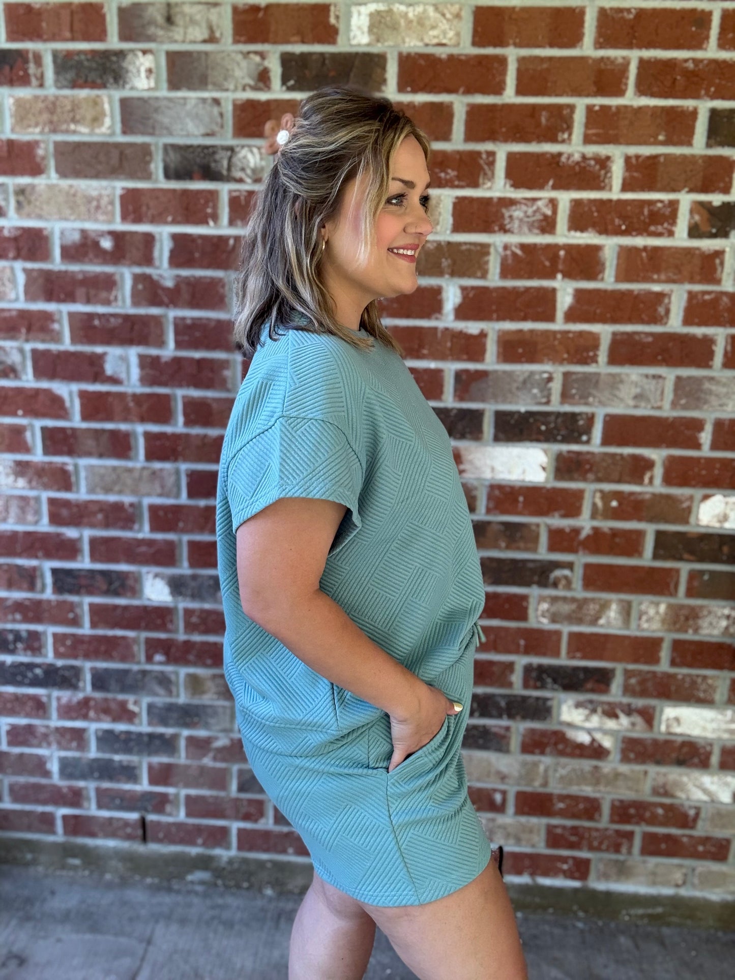 Short Sleeve Terry Top
