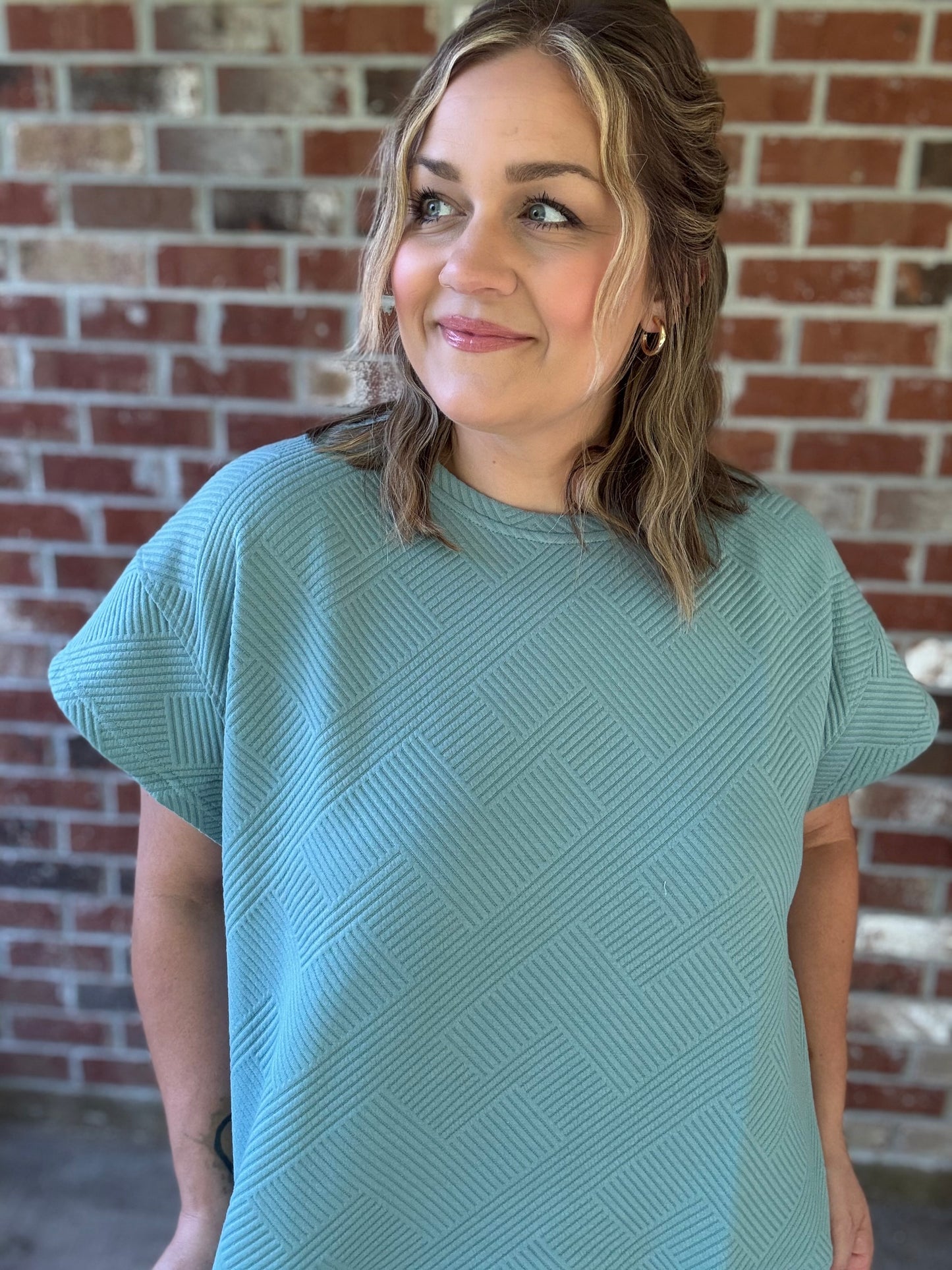 Short Sleeve Terry Top
