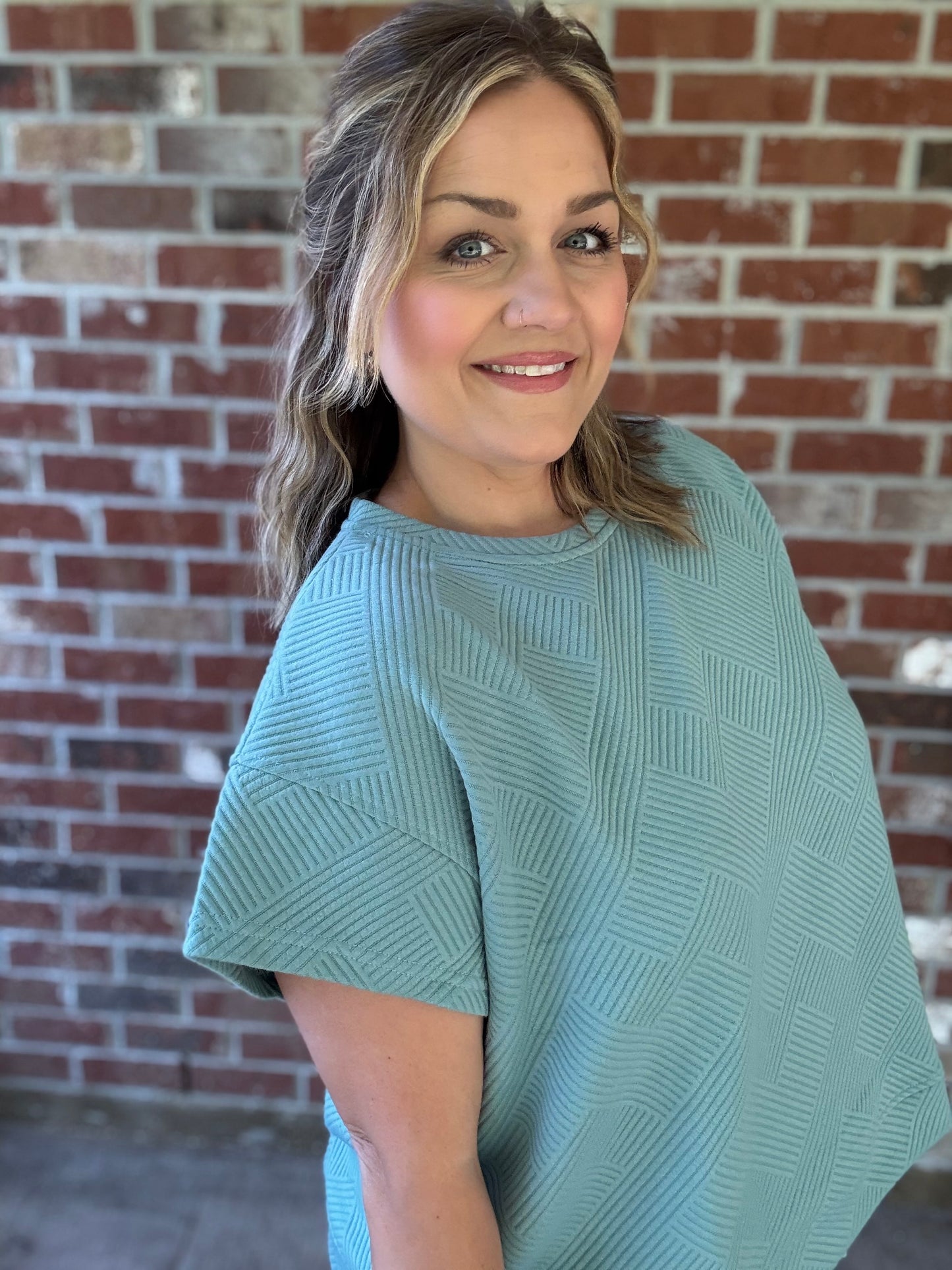 Short Sleeve Terry Top