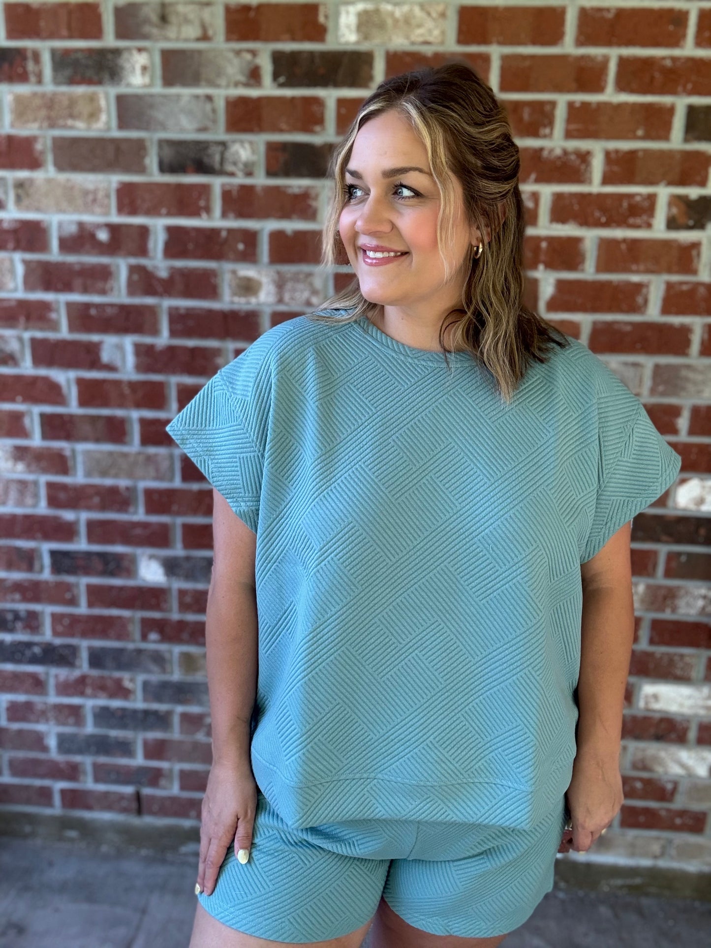 Short Sleeve Terry Top