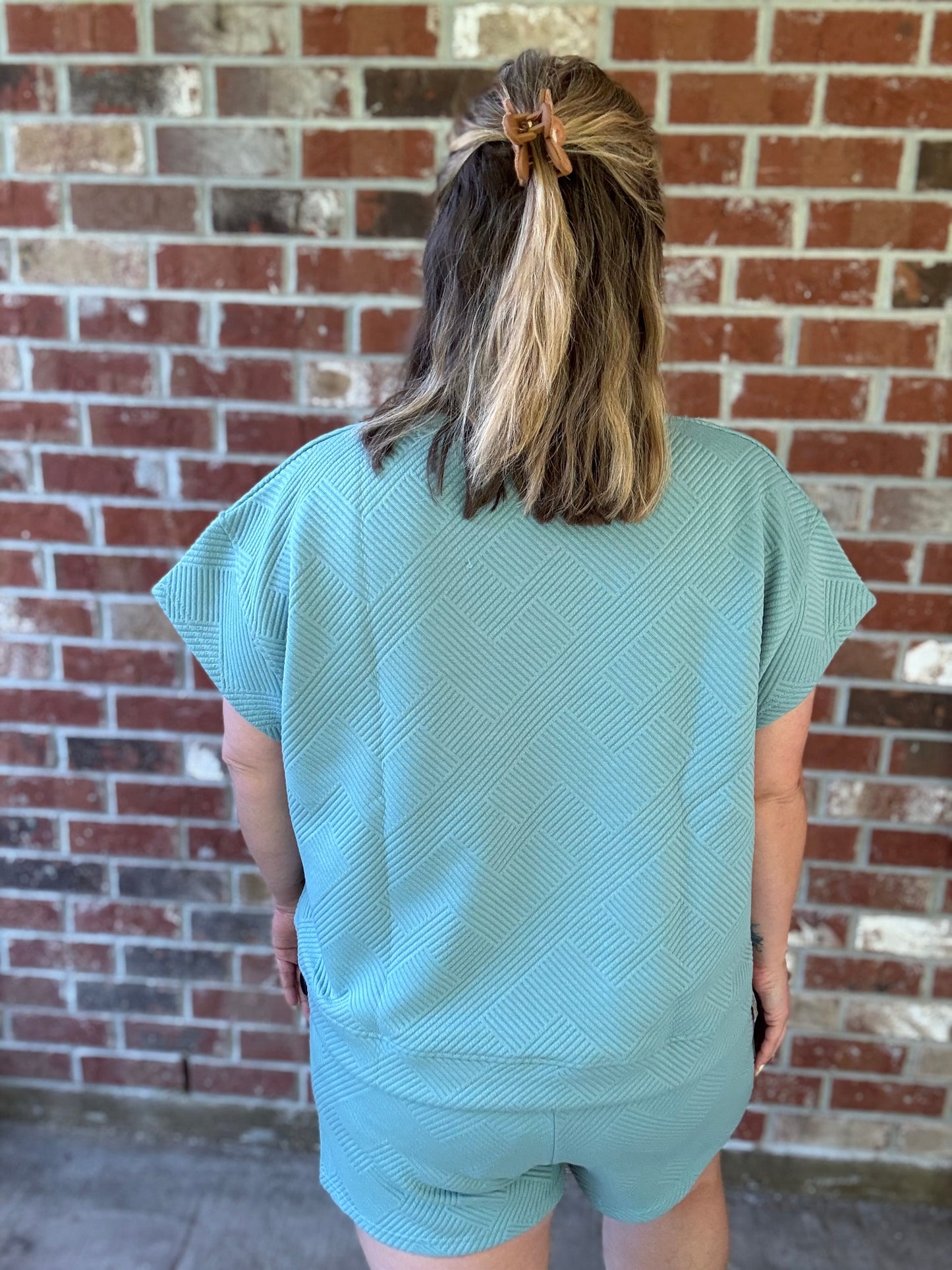 Short Sleeve Terry Top