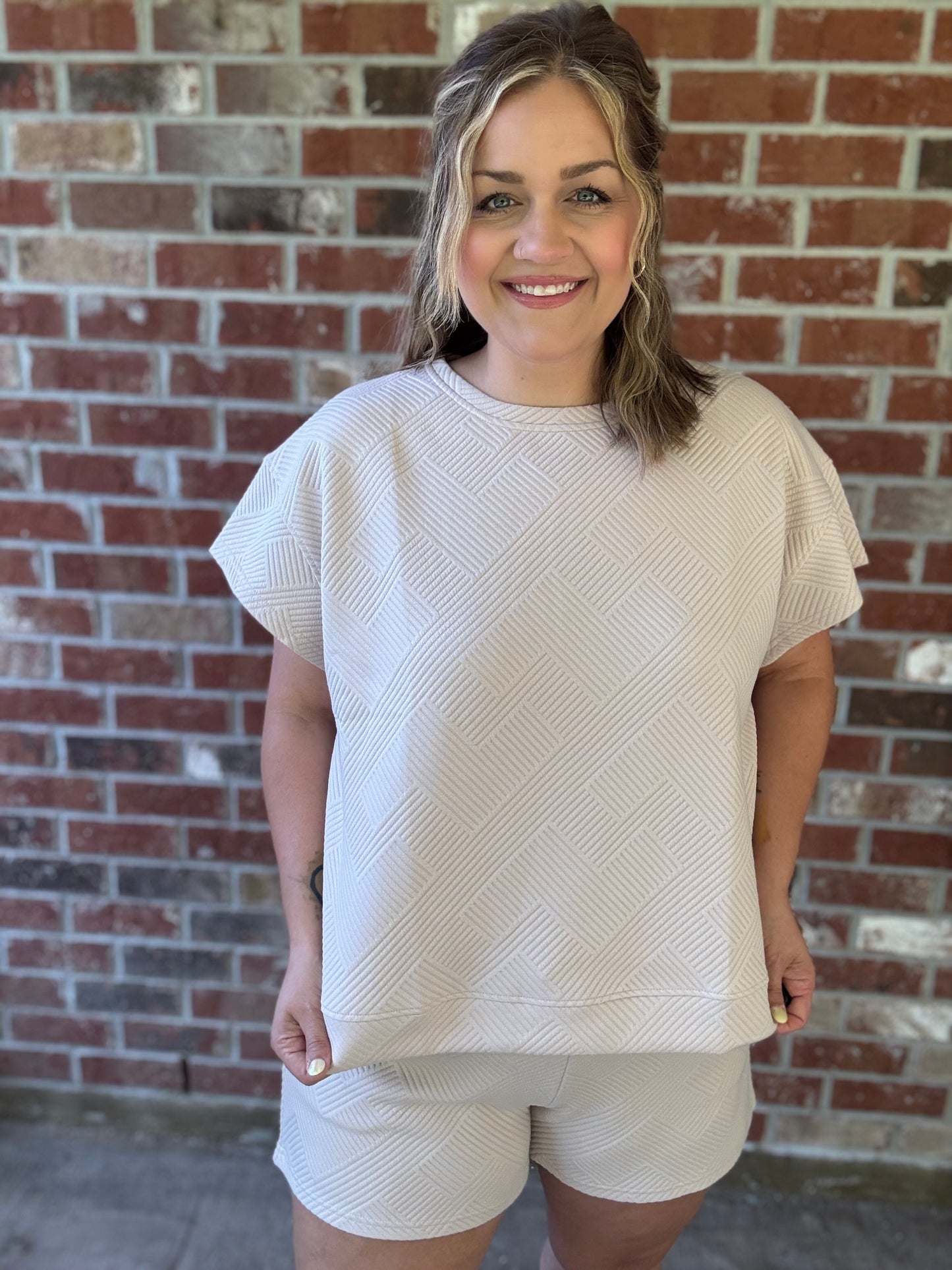 Short Sleeve Terry Top