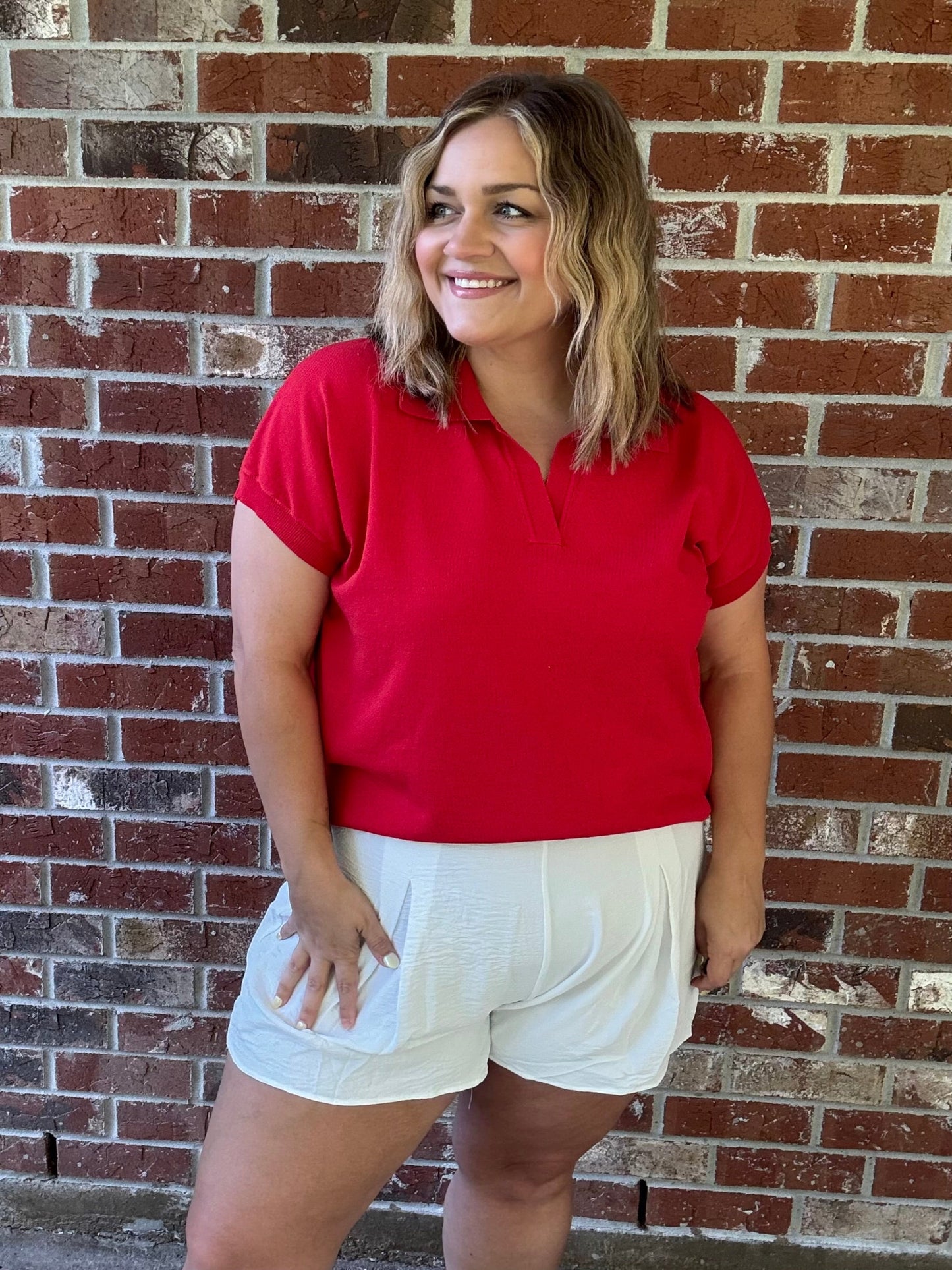 Plus Size Classic Polo