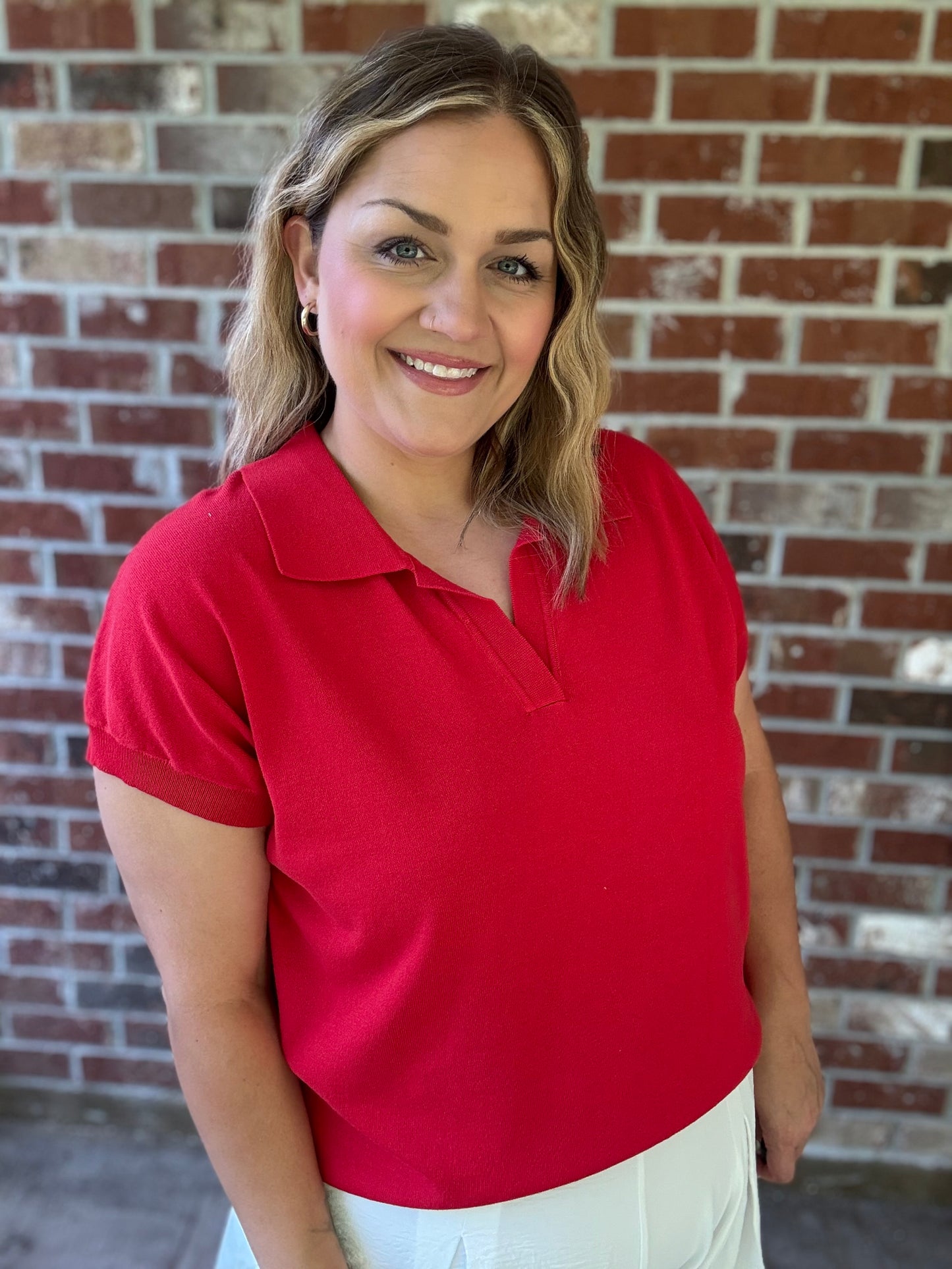 Plus Size Classic Polo