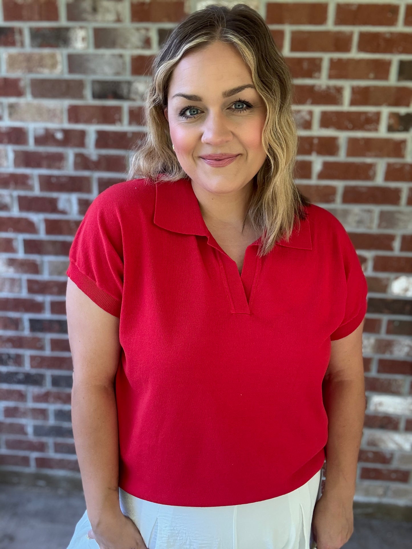 Plus Size Classic Polo