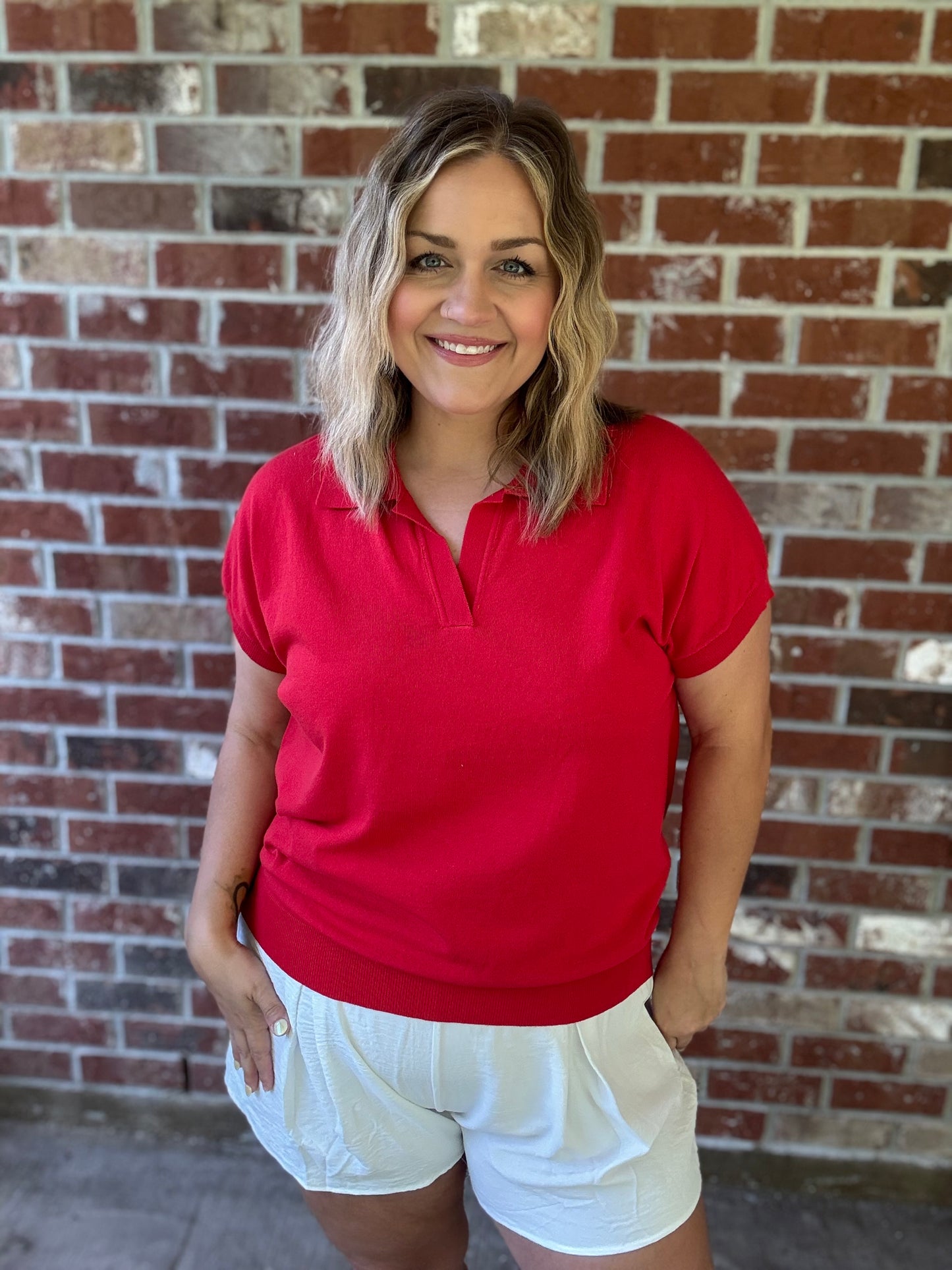 Plus Size Classic Polo