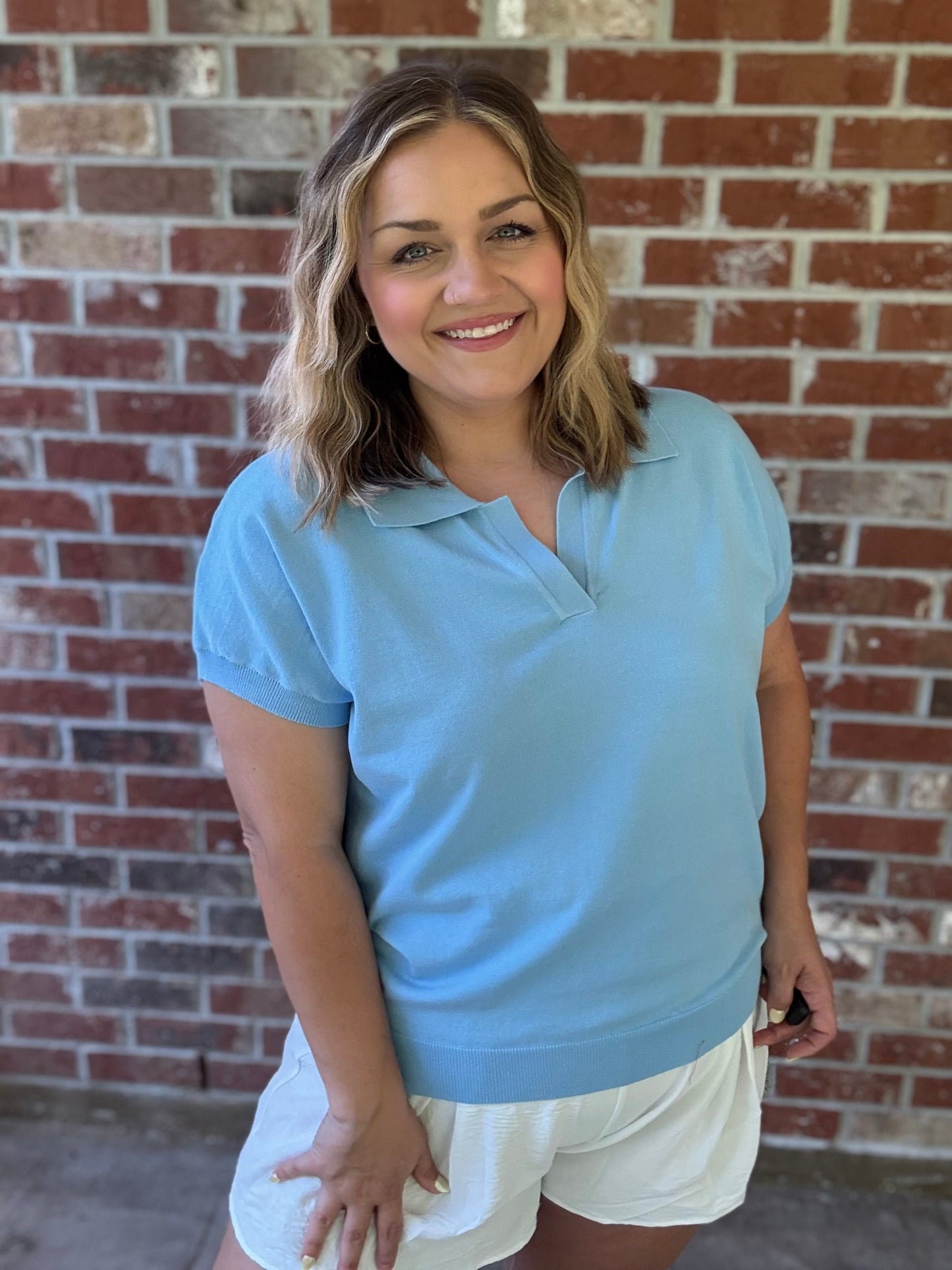 Plus Size Classic Polo