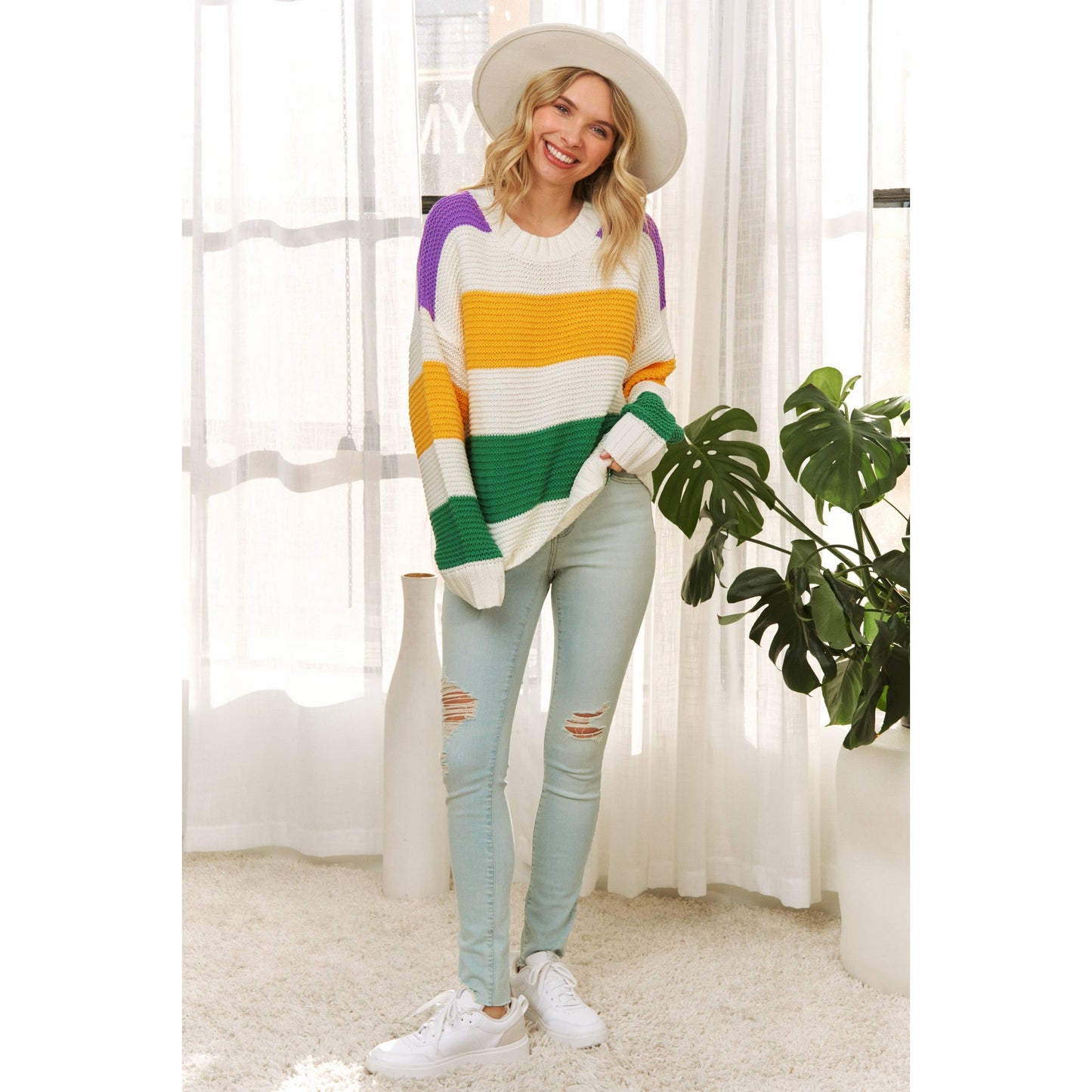 Throw Me Something Cozy Sweater