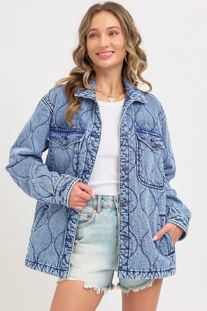 The Everyday Oversized Denim Jacket