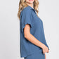 Denim Blue Gauze 2-Piece Set