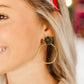 Christmas Mix Glitter Top Hoops