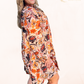 Plus Autumn Boho Long Sleeve Dress