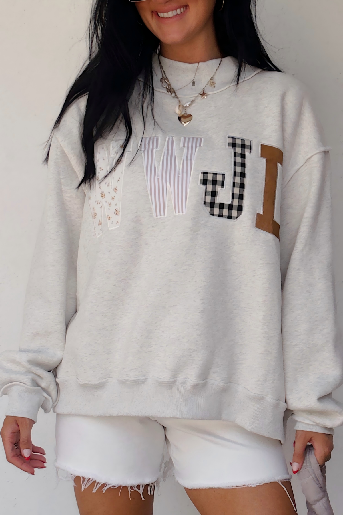 Faithful Journey Mock-Neck Pullover