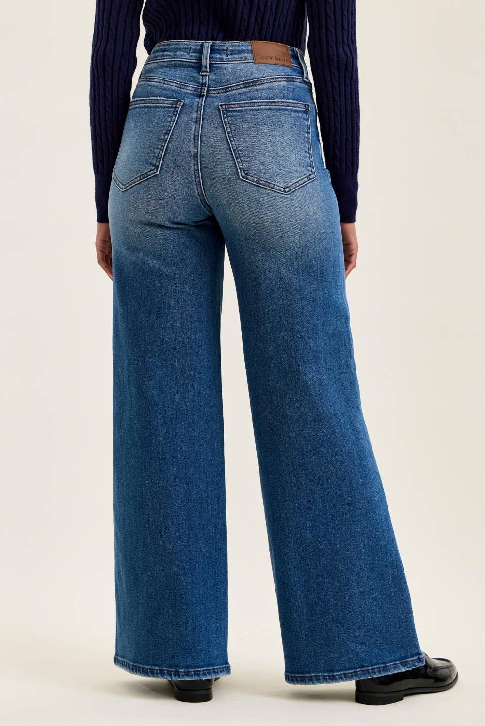 Judy Blue Retro Wide Leg Jeans