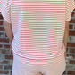 Soft Textured Striped Shorts