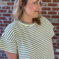 Soft Textured Striped Top