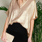Shimmer & Shine Metallic Button-Down