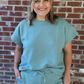 Short Sleeve Terry Top