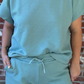 French Terry Textured Shorts
