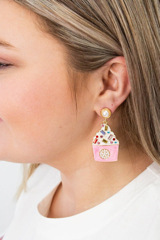 Cupcake Earrings