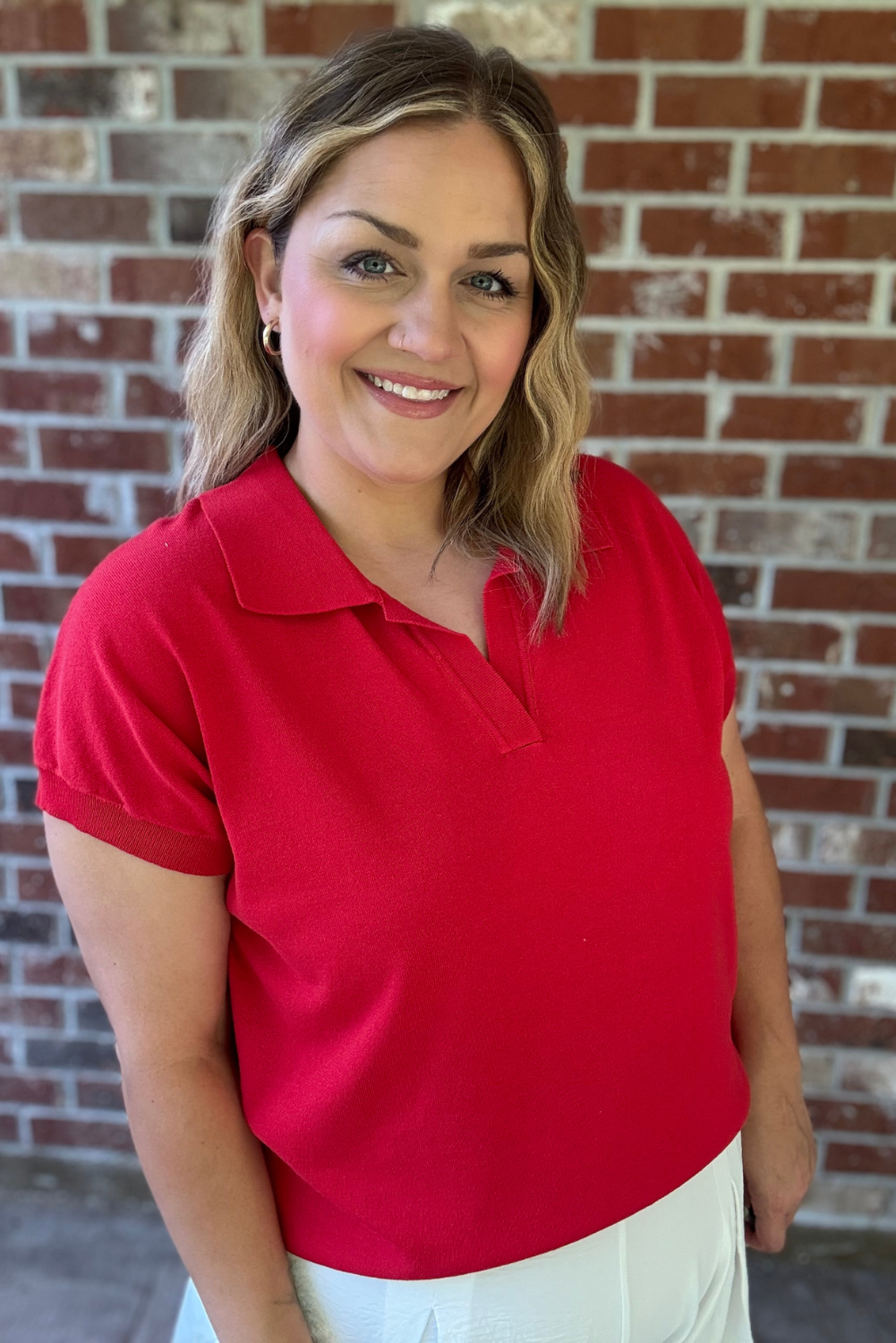 Plus Size Classic Polo