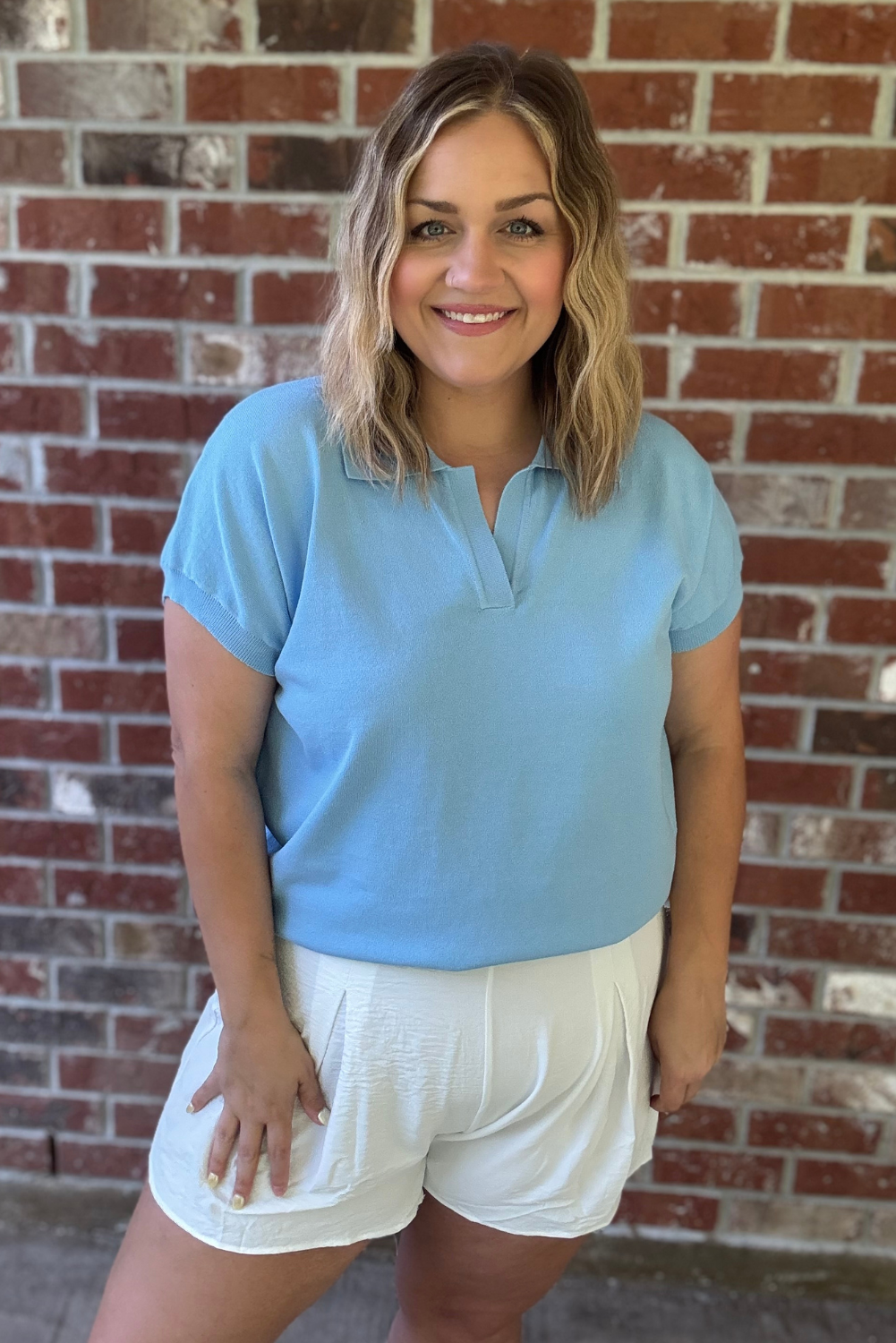 Plus Size Classic Polo
