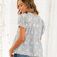 Whisper Blue Top
