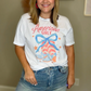 Red, White & Boots Graphic Tee
