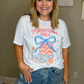 Red, White & Boots Graphic Tee