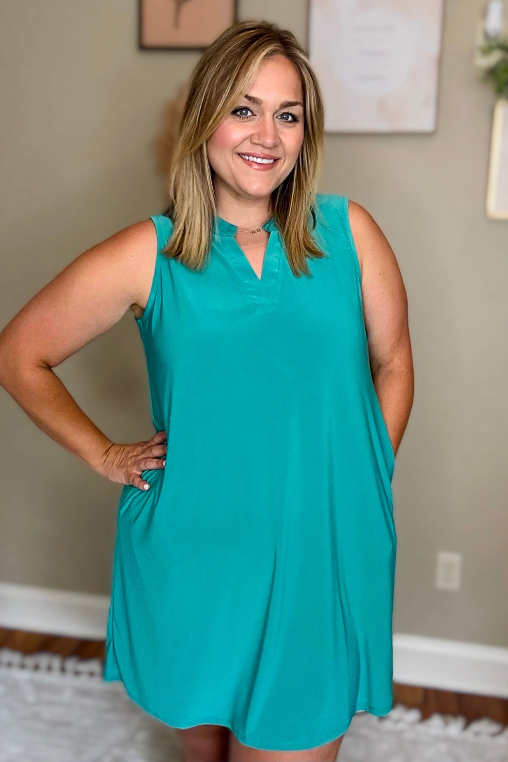 Emerald Lizzy Dress