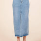 Texas Ash High-Waisted Stretch Denim Skirt