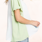 Plus Pastel Colorblock Top