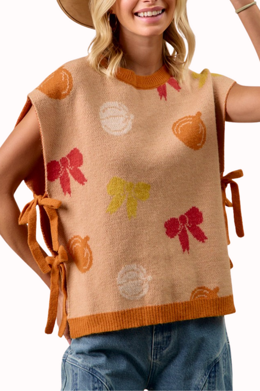 Thankful Ties Sweater Vest