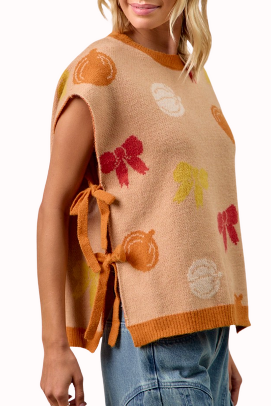 Thankful Ties Sweater Vest